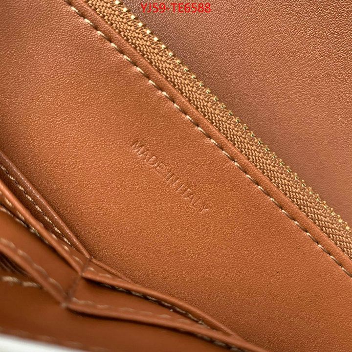 CELINE Bags(4A)-Wallet,2023 luxury replicas ID: TE6588,$: 59USD