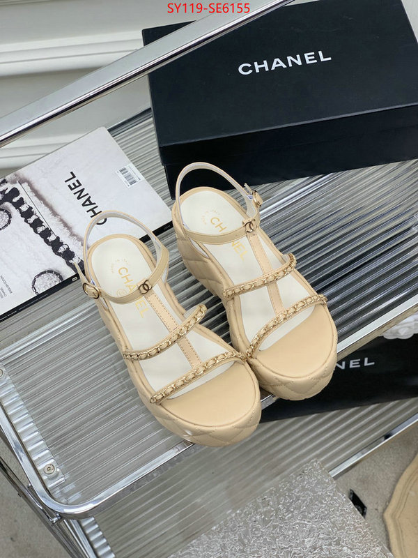 Women Shoes-Chanel,the highest quality fake ID: SE6155,$: 119USD