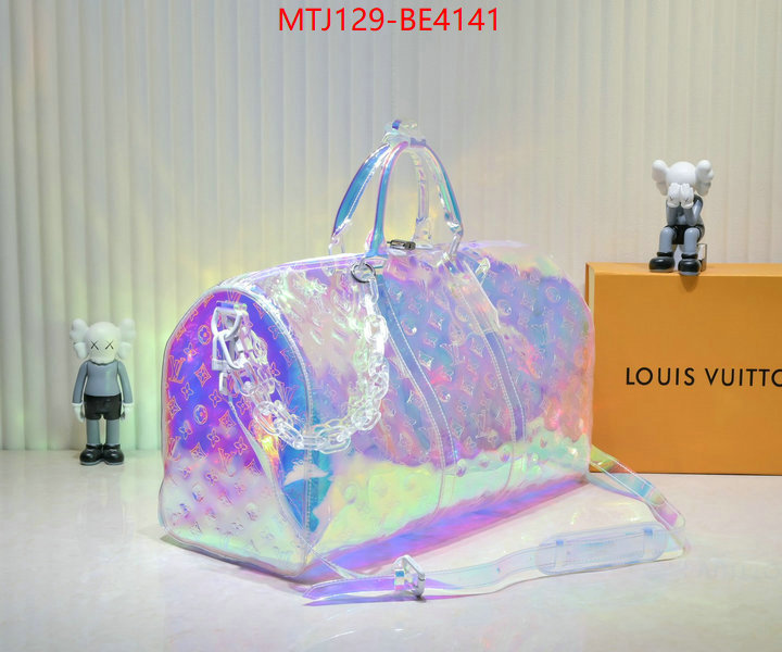 LV Bags(4A)-Keepall BandouliRe 45-50-,counter quality ID: BE4141,$: 129USD