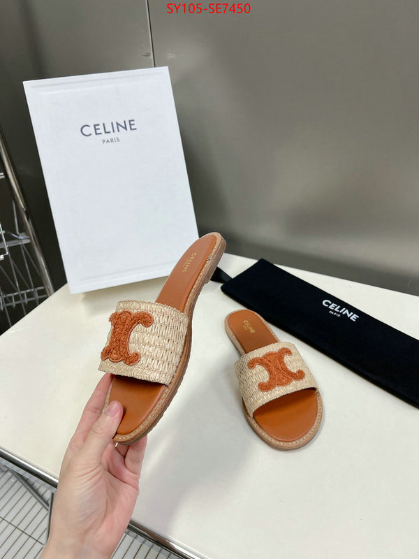 Women Shoes-CELINE,fake designer ID: SE7450,$: 105USD