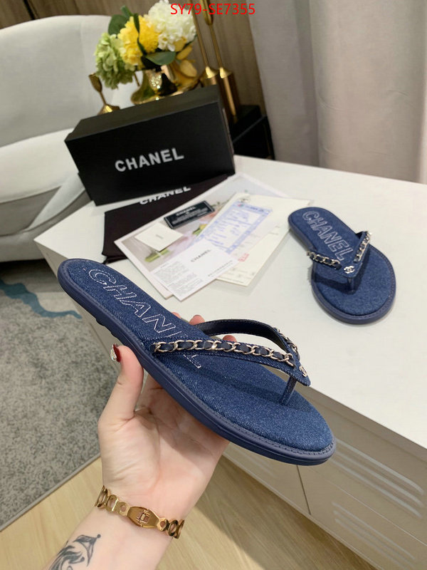 Women Shoes-Chanel,buy high quality cheap hot replica ID: SE7355,$: 79USD