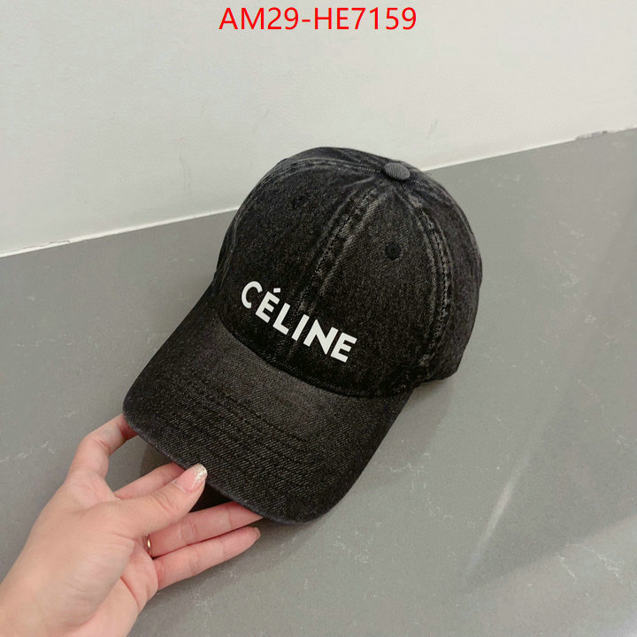 Cap (Hat)-Celine,where can you buy replica ID: HE7159,$: 29USD