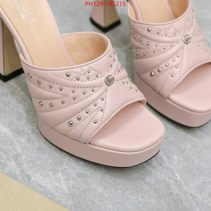 Women Shoes-Gucci,aaaaa replica ID: SE5215,$: 129USD