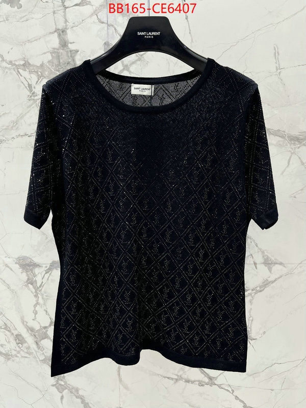Clothing-YSL,first top ID: CE6407,$: 165USD