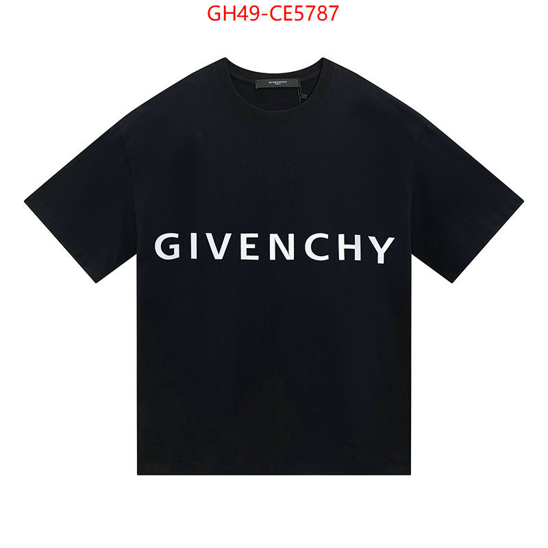 Clothing-Givenchy,the highest quality fake ID: CE5787,$: 49USD