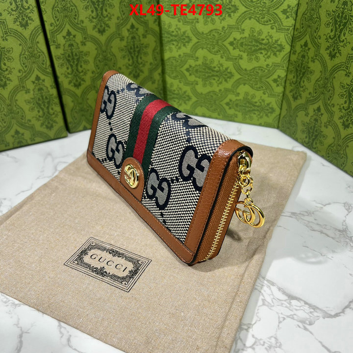 Gucci Bags(4A)-Wallet-,knockoff highest quality ID: TE4793,$: 49USD
