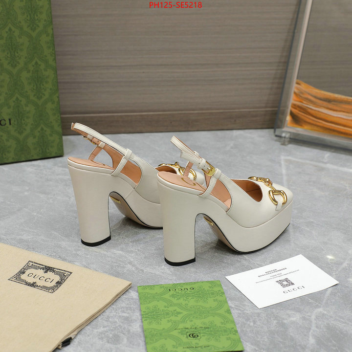 Women Shoes-Gucci,fashion replica ID: SE5218,$: 125USD