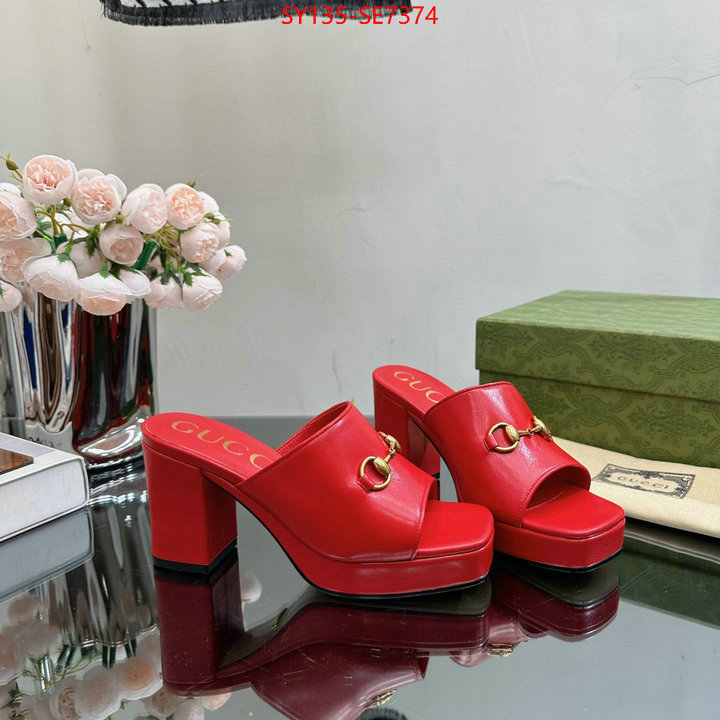 Women Shoes-Gucci,every designer ID: SE7374,$: 135USD