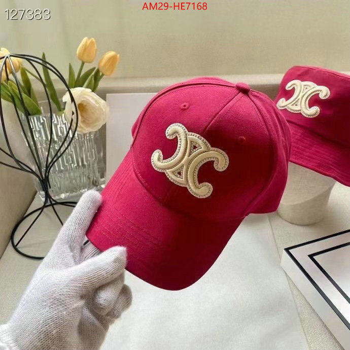 Cap (Hat)-Celine,website to buy replica ID: HE7168,$: 29USD