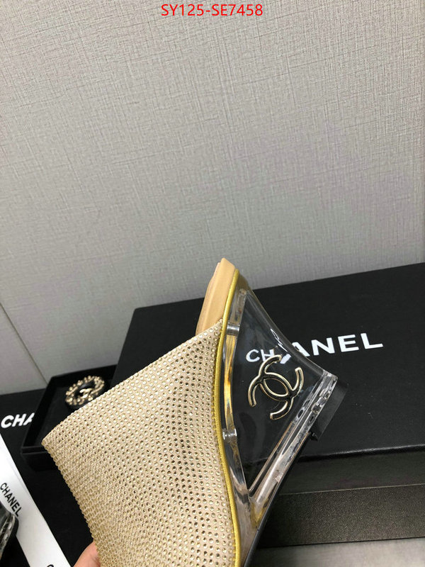 Women Shoes-Chanel,buy 1:1 ID: SE7458,$: 125USD