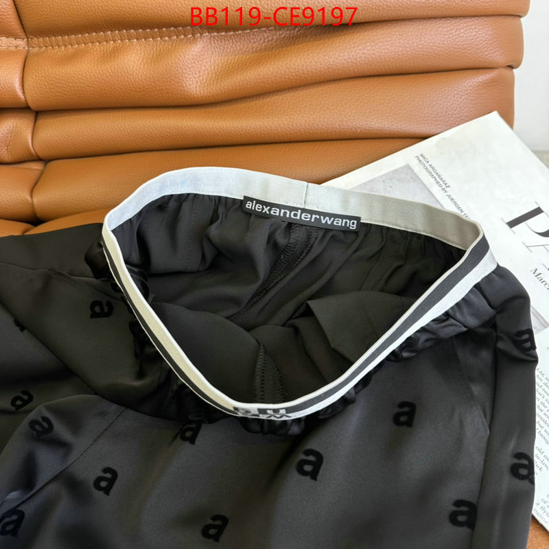 Clothing-Alexander Wang,the best ID: CE9197,$: 119USD