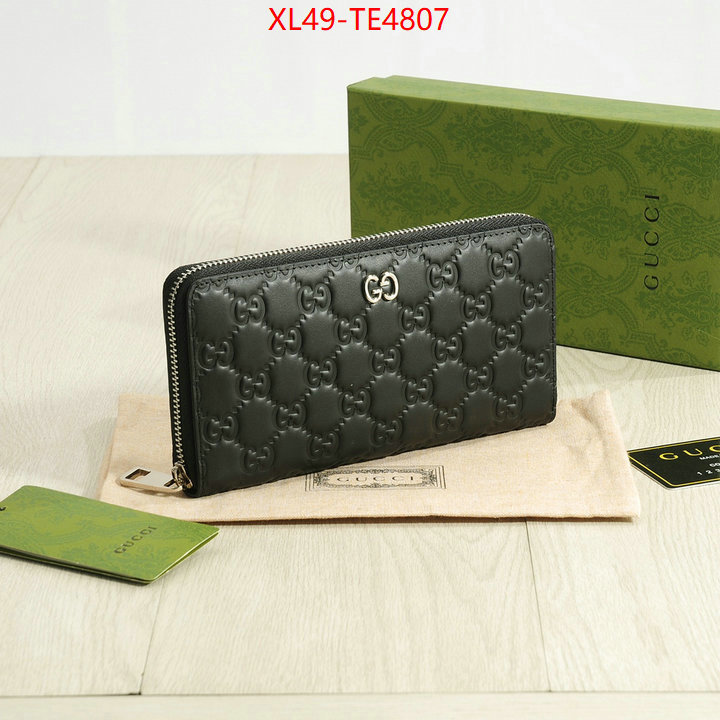 Gucci Bags(4A)-Wallet-,buying replica ID: TE4807,$: 49USD