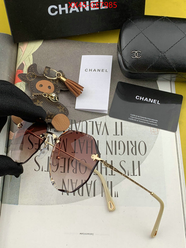 Glasses-Chanel,high quality happy copy ID: GE7985,$: 45USD