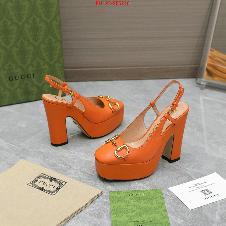 Women Shoes-Gucci,fashion replica ID: SE5218,$: 125USD