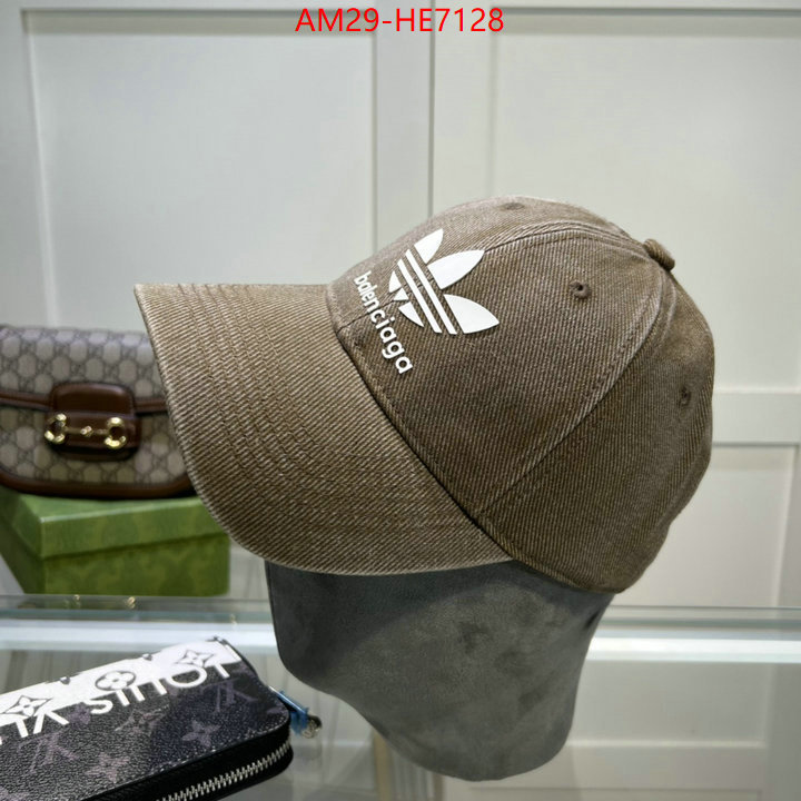 Cap (Hat)-Balenciaga,only sell high-quality ID: HE7128,$: 29USD