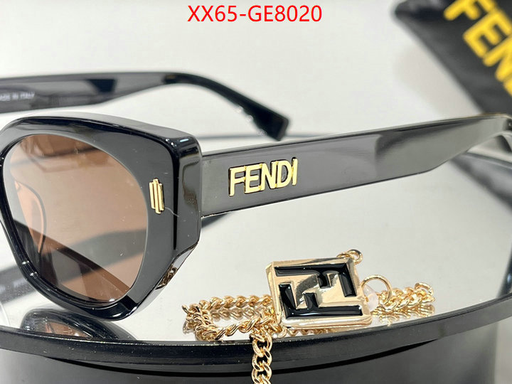 Glasses-Fendi,luxury 7 star replica ID: GE8020,$: 65USD