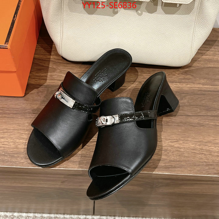 Women Shoes-Hermes,high quality designer replica ID: SE6836,$: 125USD