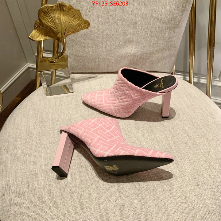 Women Shoes-Balmain,where quality designer replica ID: SE6203,$: 125USD