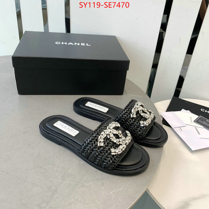 Women Shoes-Chanel,fake aaaaa ID: SE7470,$: 119USD