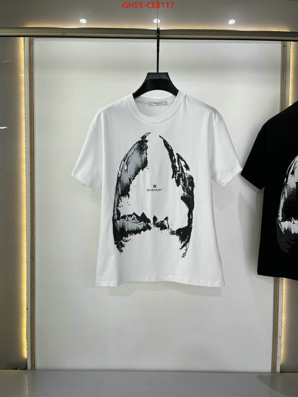 Clothing-Givenchy,2023 replica ID: CE8117,$: 55USD