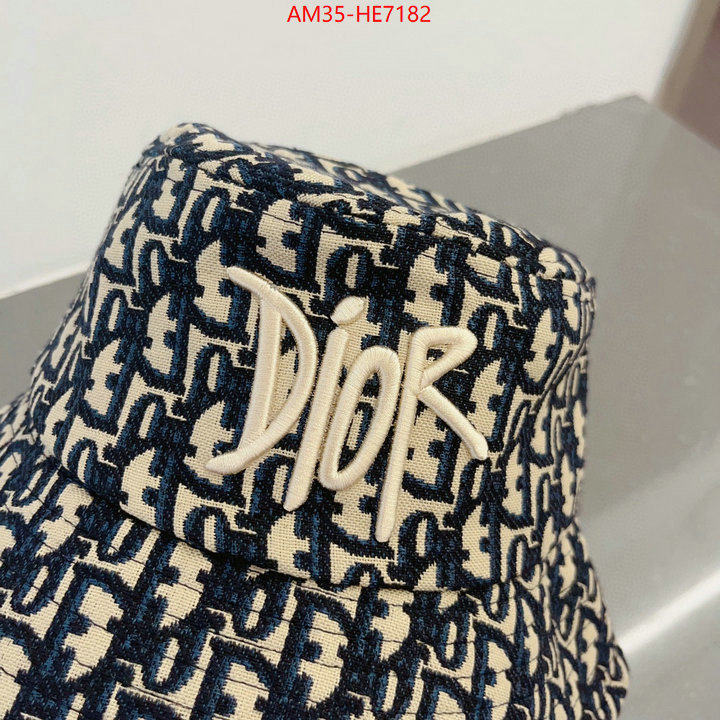 Cap (Hat)-Dior,high quality aaaaa replica ID: HE7182,$: 35USD