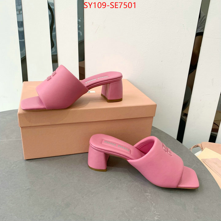 Women Shoes-Miu Miu,buy 2023 replica ID: SE7501,$: 109USD