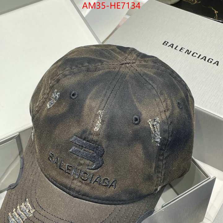 Cap (Hat)-Balenciaga,replcia cheap from china ID: HE7134,$: 35USD