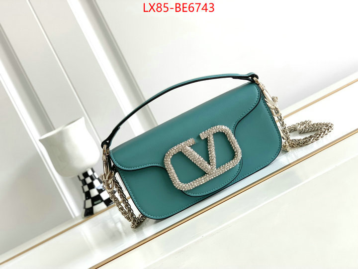 Valentino Bags(4A)-LOC-V Logo ,online shop ID: BE6743,$: 85USD