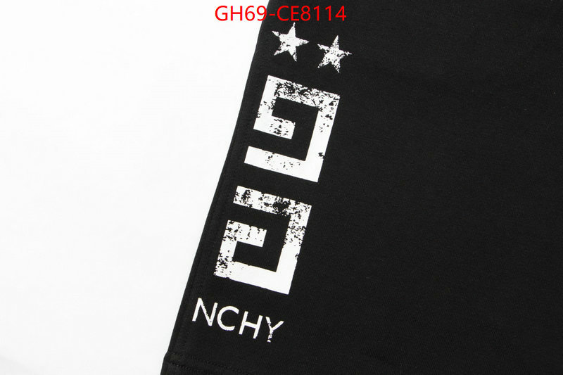 Clothing-Givenchy,replica wholesale ID: CE8114,$: 69USD