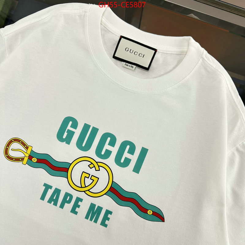 Clothing-Gucci,website to buy replica ID: CE5807,$: 55USD