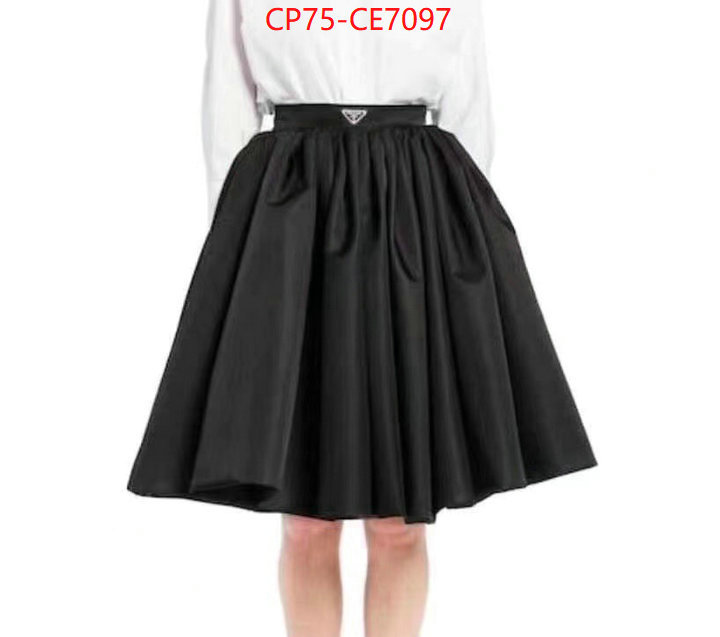 Clothing-Prada,cheap ID: CE7097,$: 75USD