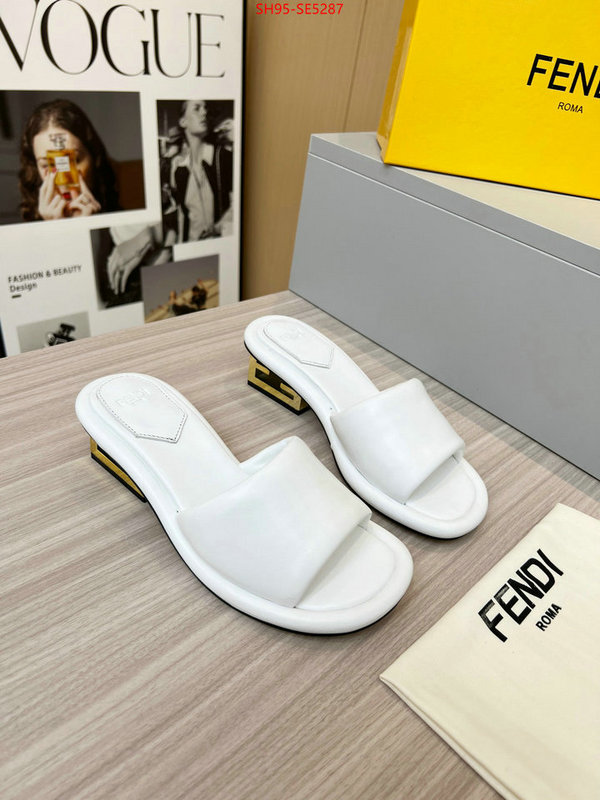 Women Shoes-Fendi,high quality happy copy ID: SE5287,