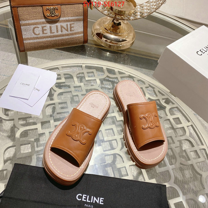 Women Shoes-CELINE,good quality replica ID: SE6127,$: 119USD