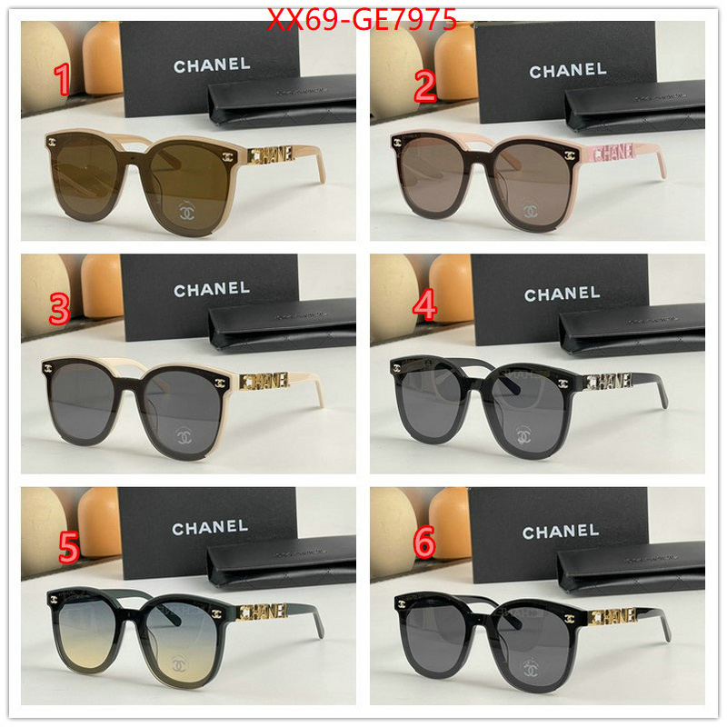 Glasses-Chanel,highest product quality ID: GE7975,$: 69USD