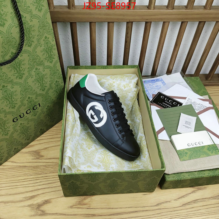 Men Shoes-Gucci,luxury fake ID: SE8957,$: 95USD