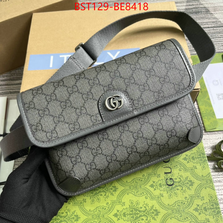 Gucci Bags(TOP)-Diagonal-,knockoff highest quality ID: BE8418,$: 129USD