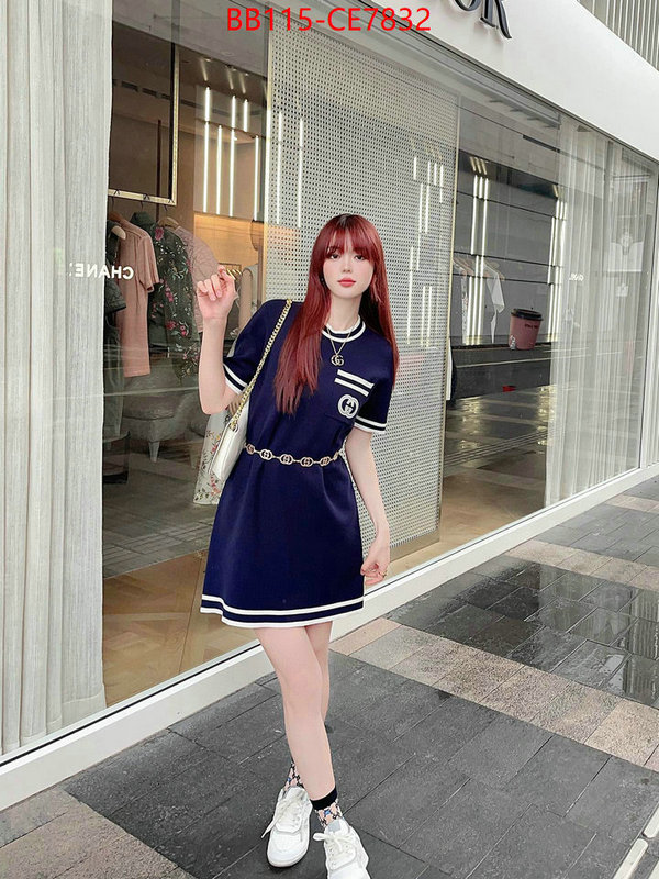 Clothing-Gucci,replica sale online ID: CE7832,$: 115USD