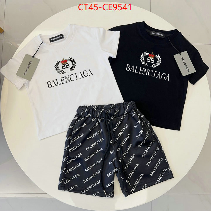 Kids clothing-Balenciaga,how to buy replica shop ID: CE9541,$: 45USD