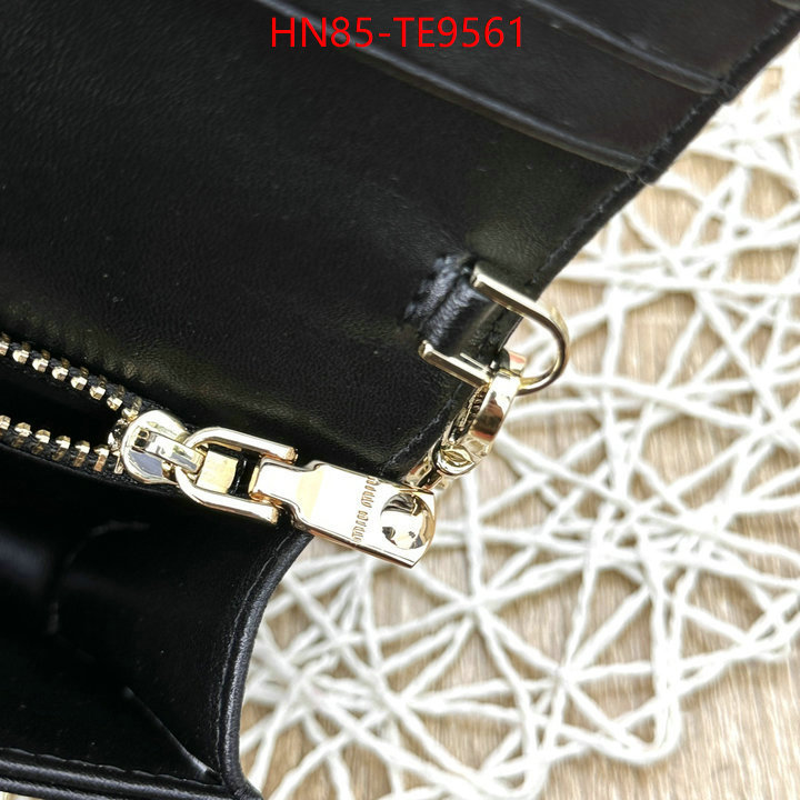 Miu Miu Bags(4A)-Wallet,luxury fashion replica designers ID: TE9561,$: 85USD