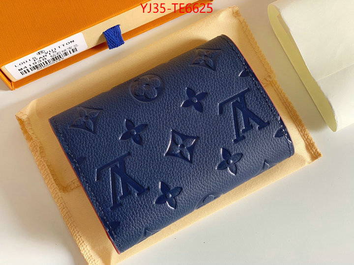 LV Bags(4A)-Wallet,highest quality replica ID: TE6625,$: 35USD