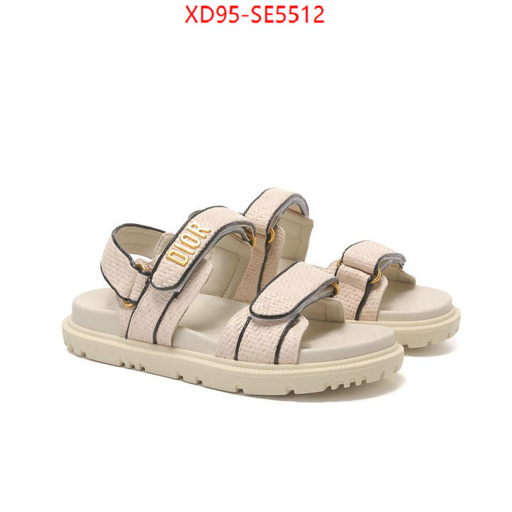 Women Shoes-Dior,mirror copy luxury ID: SE5512,$: 95USD
