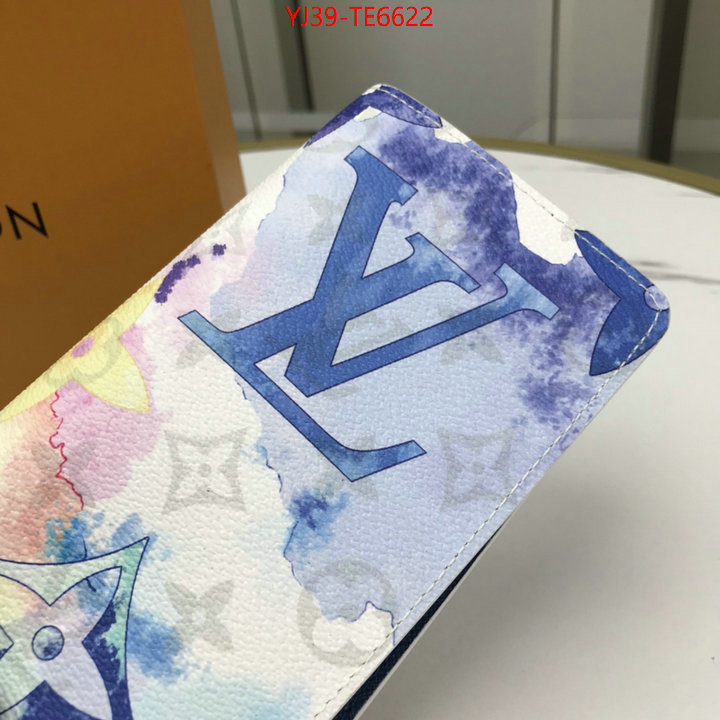 LV Bags(4A)-Wallet,best website for replica ID: TE6622,$: 39USD