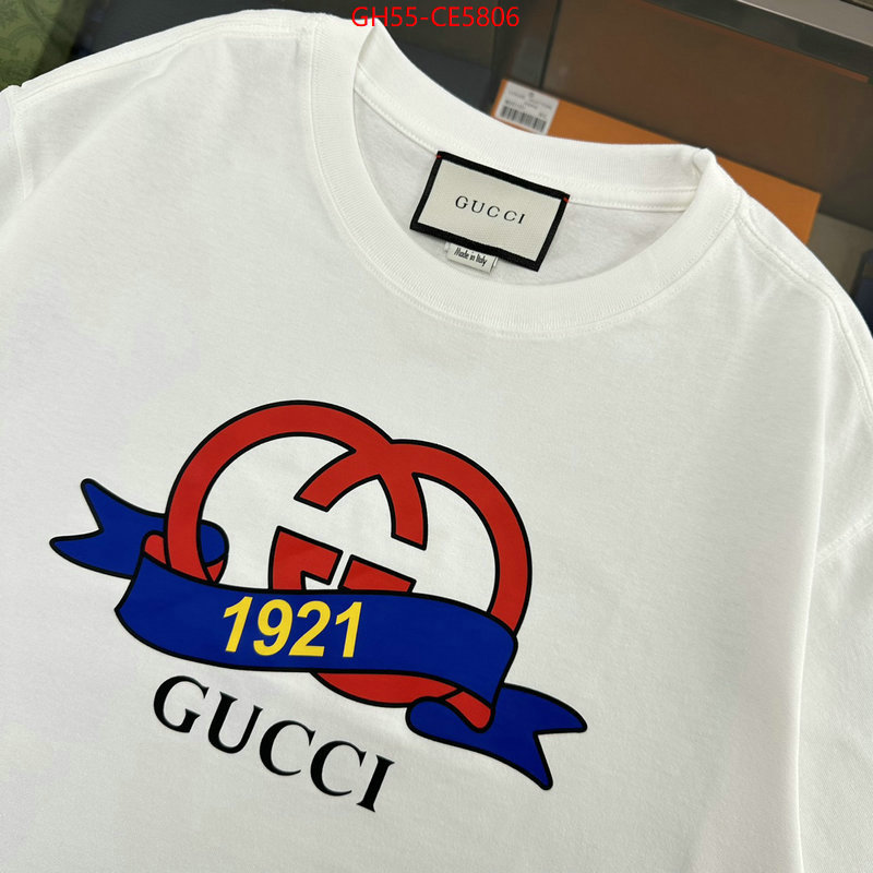 Clothing-Gucci,can you buy knockoff ID: CE5806,$: 55USD