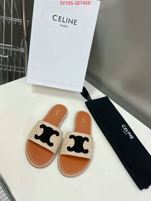 Women Shoes-CELINE,fake designer ID: SE7450,$: 105USD