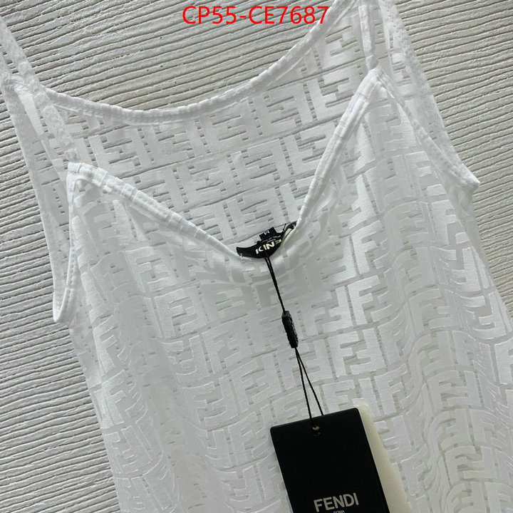 Clothing-Fendi,sellers online ID: CE7687,$: 55USD