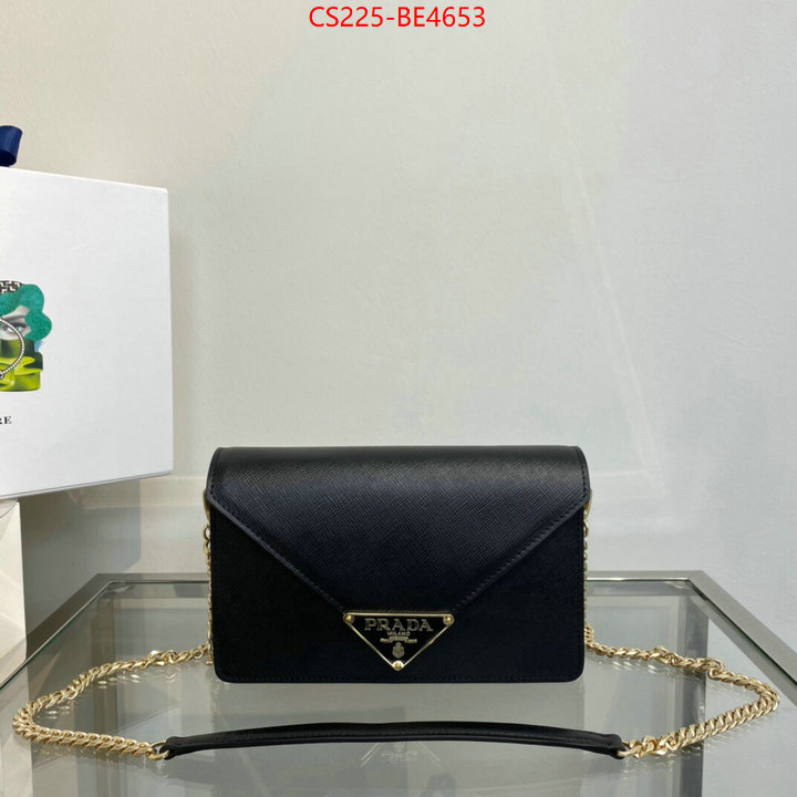 Prada Bags(TOP)-Diagonal-,buy aaaaa cheap ID: BE4653,$: 225USD