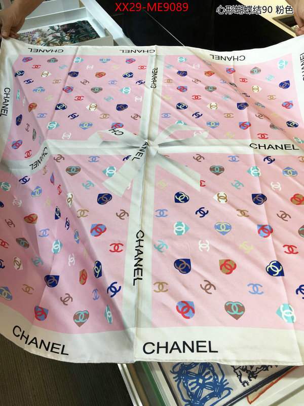 Scarf-Chanel,counter quality ID: ME9089,$: 29USD