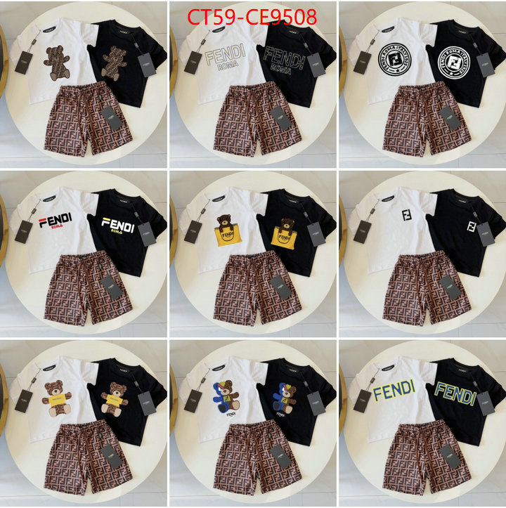 Kids clothing-Fendi,2023 aaaaa replica 1st copy ID: CE9508,$: 59USD