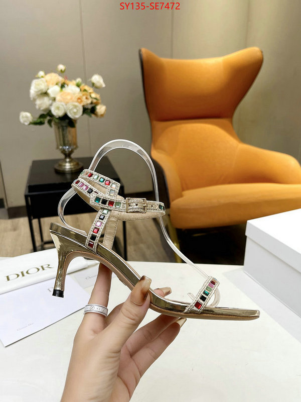 Women Shoes-Dior,what best replica sellers ID: SE7472,$: 135USD