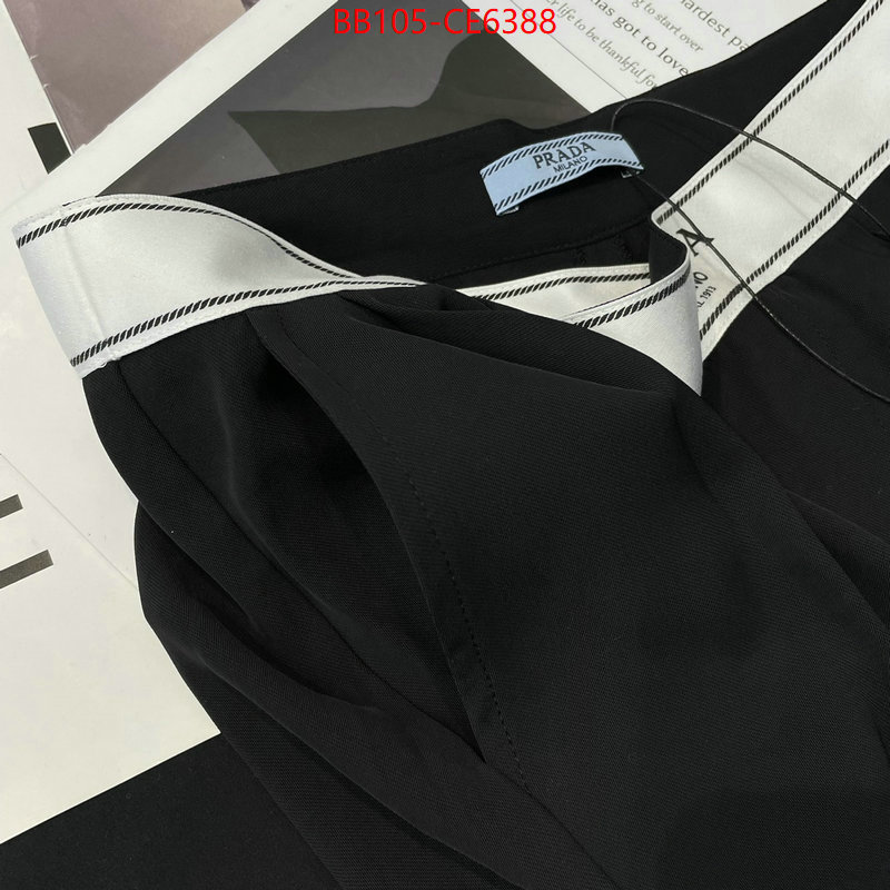 Clothing-Prada,knockoff ID: CE6388,$: 105USD